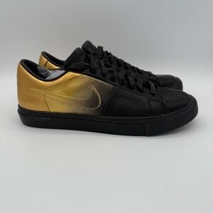 NEW Nike Pedro Lourenco Blazer Low Premium Black Gold Sneakers Shoes Fashion